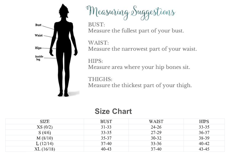 Measuring Your Waist, Hips & Thighs
